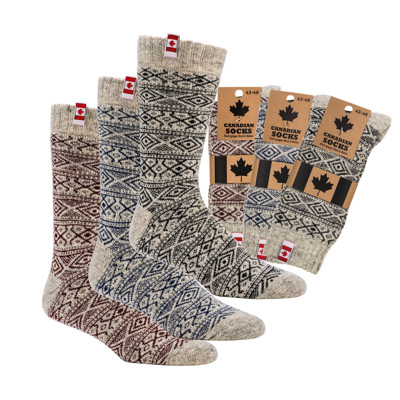 Kanadské tradičné vlnené ponožky [unisex]