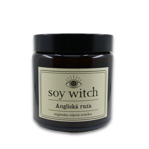 Sójová sviečka - Anglická ruža 120ml