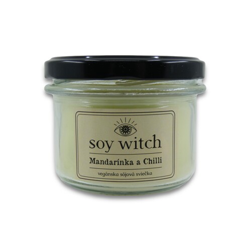 Sójová sviečka - Mandarínka a chilli 235ml