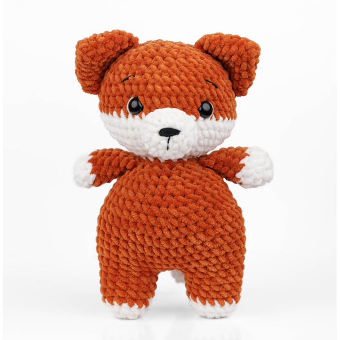 Háčkovaná líška Rusty