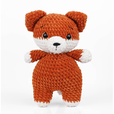 Háčkovaná líška Rusty