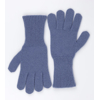Jemne pletené rukavice z jahňacej vlny (Modrá)