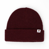 100% Merino vlnená čiapka WILD Waffle (Bordová)