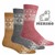Zimné ponožky Merino + Alpaka - Nórska hviezda  [dámske]