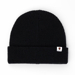 100% Merino vlnená čiapka WILD Waffle (Čierna)