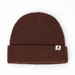 100% Merino vlnená čiapka WILD Rib knit (Škoricová)