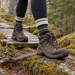 Outdoor merino ponožky Trail (Zelená)